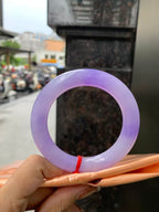 Enchanting Deep Purple Round Bangle