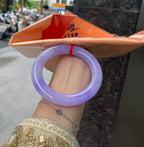 Enchanting Deep Purple Round Bangle