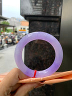 Enchanting Deep Purple Round Bangle