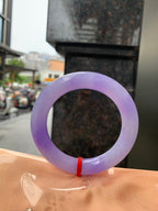 Enchanting Deep Purple Round Bangle